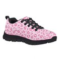 thumbnail image 4 of Chririnla Girls Tennis Shoes for Kids Size 1 Pink Leopard Print Athletic Running Shoes School Cute Lightweight Breathable Sneakers for Sport Travel Fitness, 4 of 7
