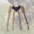 thumbnail image 6 of Abbraccia Suspenders Duty Belt Harness, x Shaped Strap Equipment Accessories with Adjustable Strap Padded Tool Belt for Climbing Adults khaki, 6 of 10
