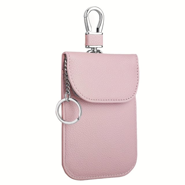 CNKOO Key Fob Protector Faraday Bags Anti-Theft Pouch Anti-Hacking Case Blocker RFID Signal Blocking Bag for Car Key 1 Pack ZZZ