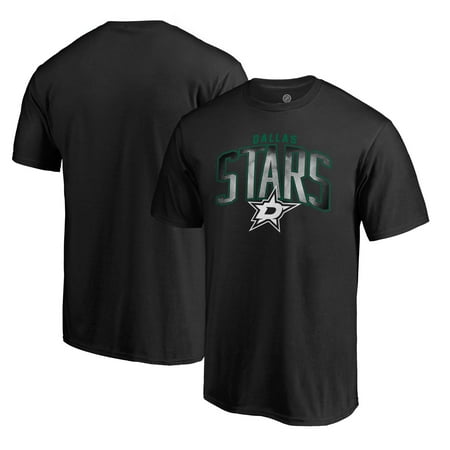 Men's Fanatics Branded Black Dallas Stars Arch Smoke T-Shirt