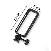Plastic Protective Frame for Insta360 X3, Anti-wear Cover Case with Adapter Mount & Screw, Insta360 X3 Accessories