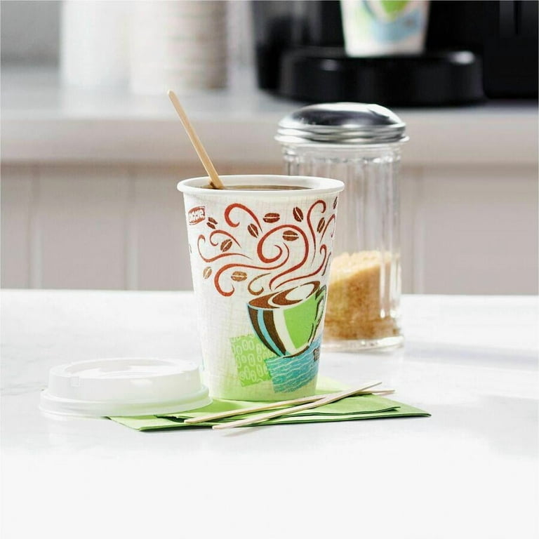 Dixie PerfecTouch Insulated Disposable Hot Coffee Paper Cup, 20 fl