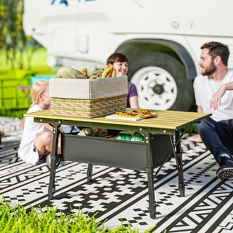 Dometic Bamboo Large Table | Great For Camping and Outdoor Events