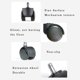 thumbnail image 4 of Ruedas de 5 piezas, ruedas de silla de oficina universales silenciosas, reemplazo de ruedas de silla, para ruedas de silla, 4 of 5