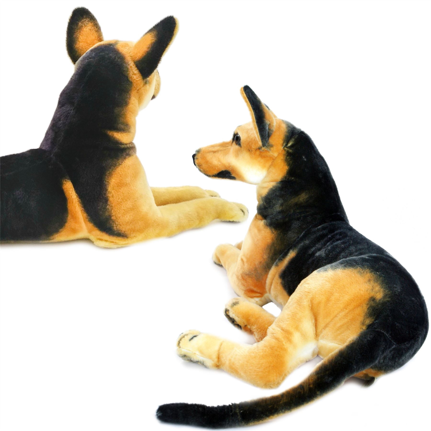 Hilde the German Shepherd | 34 Inch (Tail Measurement not Included!) Big Stuffed Animal Plush Dog | Shipping from Texas | By TigerHart Toys