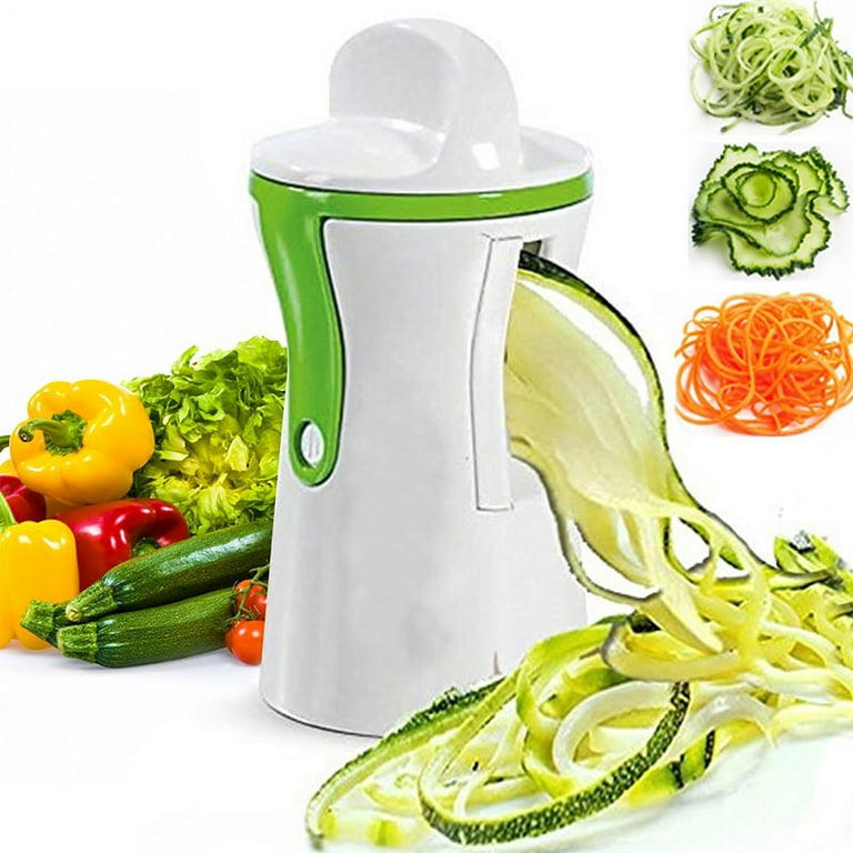 Handheld Spiralizer Vegetable Slicer, Adoric 3 in 1 Veggie Spiral