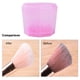 thumbnail image 5 of Estuche limpiador de cepillos de maquillaje, práctico y portátil, con diseño de silicona suave para cuidado óptimo., 5 of 7