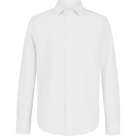 Nautica WHITE Big Boys Stretch Woven Shirt, US 14-16