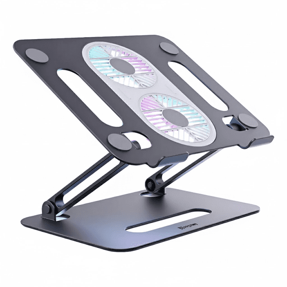 Soporte De Refrigeración Bloosom Para Laptop Con Ventilador, Gris