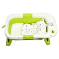 thumbnail image 4 of Bañera plegable para bebés de 3 pliegues, bañera para bebés y niños pequeños, lavabo de ducha para recién nacidos y niños pequeños, modo de sensor de temperatura verde, 4 of 15