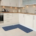 thumbnail image 5 of Sikiie Navy Nautical Kitchen Mat 2 PCS Cushioned Kitchen Rug, Waterproof Non-Slip Kitchen Mats for Kitchen, Floor Home, Sink, Laundry, 5 of 6