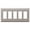 Brushed Nickel, variant on Amerelle 163RRDB Century Wallplate, 2 Rocker, Steel, Aged Bronze, 1-Pack