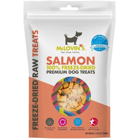 UPC: 0859632007464 | McLovin s Freeze-Dried Premium Dog Treats Salmon 2.5 oz