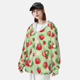 thumbnail image 3 of Fotbe Strawberry Floral Chaqueta con Protección Solar UPF 50+ para Hombre y Mujer, Camisa con Capucha y Bolsillos-XX-Large, 3 of 7