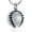 Steel color, variant on Stainless Steel 20mm Baseball Memorial Urn Jewelry Pendant Hold Cremation keepsake necklace for ashes
