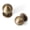 Brushed Antique Brass, variant on Antique Brass Cabinet Knobs, 1 Inch, Set of 2 | Vintage Zinc Alloy Round Profile for Kitchen Drawers, Dressers, Vanities