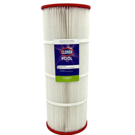 Clorox Silver Edition Advanced Pool Filter | Replacement for Hayward C-1100, Unicel C-8610, Pleatco PA100, Filbur FC-1290, and More | 100 sq ft Pleated Filter Media