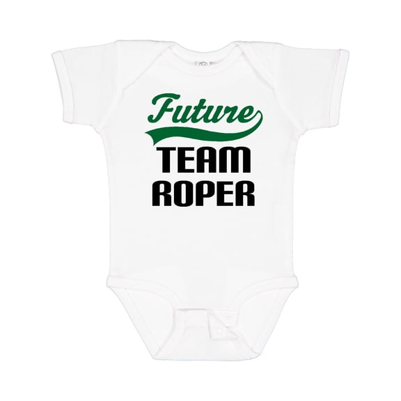 Inktastic Future Team Roper Boys Baby Bodysuit