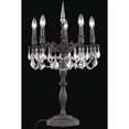 thumbnail image 2 of Elegant Lighting Rosalia 28" 5 Light Royal Crystal Table Lamp, 2 of 2