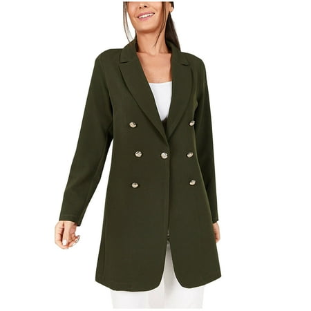 

Trench Coats for Women Fall Jackets for Women Trendy Womens Warm Faux Coat Cardigan Winter Solid Long Sleeve Outerwear Long Cardigans for Women New Arrival Denim Jacket for Women Army Green XL