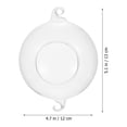 thumbnail image 2 of 2 Pcs Jardinières Suspendues Durables Vases Ronds Distinctifs Vases Suspendus Robustes, 2 of 8
