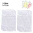 thumbnail image 1 of TFixol 10Pcs Disposable Ice Cube Bags Self-sealing Clear Ice Mold Fridge Freezer Ice Maker, 1 of 5