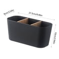 thumbnail image 4 of Qwtwty Desk Organizer Desktop Pen Container Office Student Stationery Storage Container Living Room Coffee Table Storage Box Makeup Brush Storage Container, 4 of 6