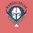 thumbnail image 2 of Boy's Star Wars: The Mandalorian Warrior Emblem  Performance Graphic Tee Red Heather X Large, 2 of 4