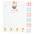 thumbnail image 5 of 1 Set Gender Reveal Game Props for Decoration Coated Paper Multi Color 8.5 x 11 Inches, 5 of 8
