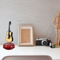 thumbnail image 4 of unbranded Caja De De Guitarra En Marrón Con Vintage Para Del Hogar, 4 of 5