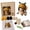 C, variant on Animal Hood Crochet DIY Kit, Complete Beginner‑Friendly Crocheting Set, Cute Bee Dog Bird Frog Character Earflap Hat Making Kit, Handmade Craft Gift for Adults