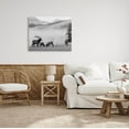 thumbnail image 2 of Stupell Industries Foggy Rural Deer Grazing Photograph Gallery Wrapped Canvas Print Wall Art, Design by Danita Delimont, 2 of 7