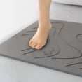 thumbnail image 3 of Bath Mat Rug, Quick Drying Bath Mats Diatomaceous Earth Bath Mat Super Absorbent Living Room Floor Mat Nonslip Bottom Easy To Clean Bathroom Rugs Simple Kitchen Doormat, 3 of 8