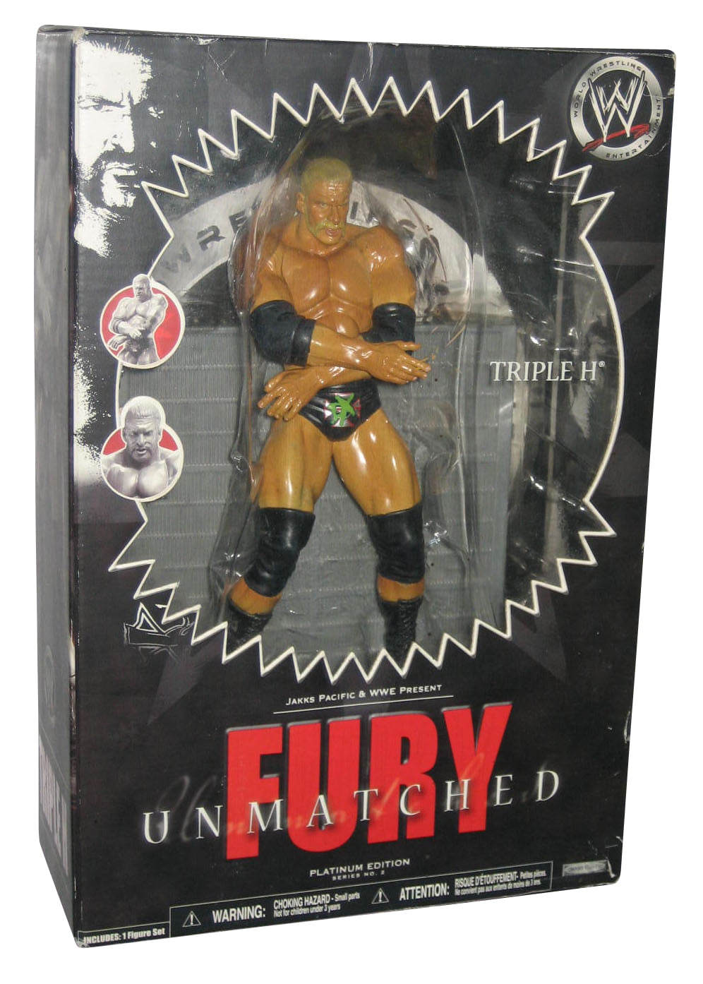 WWE Unmatched Fury Action Figure Ric Flair 2007 Jakks Pacific Series 4 for sale online 