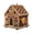 Gingerbread Bakery, variant on Gingerbread Bakery 3D Wooden Christmas House Diamond Painting Kit for Adults, Pearl Bead Art Craft with Hanging Loop for Tabletop, Christmas Tree and Mantel Decor