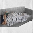 thumbnail image 5 of Tea Party Soft Flannel Fleece Throw Blanket, Teapots Cezve Briki for Cozy Time Coffee Cup Rhythmic Print, Cozy Plush for Indoor and Outdoor Use, 60" x 80", Purpleblue Pale Rose, by Ambesonne, 5 of 5