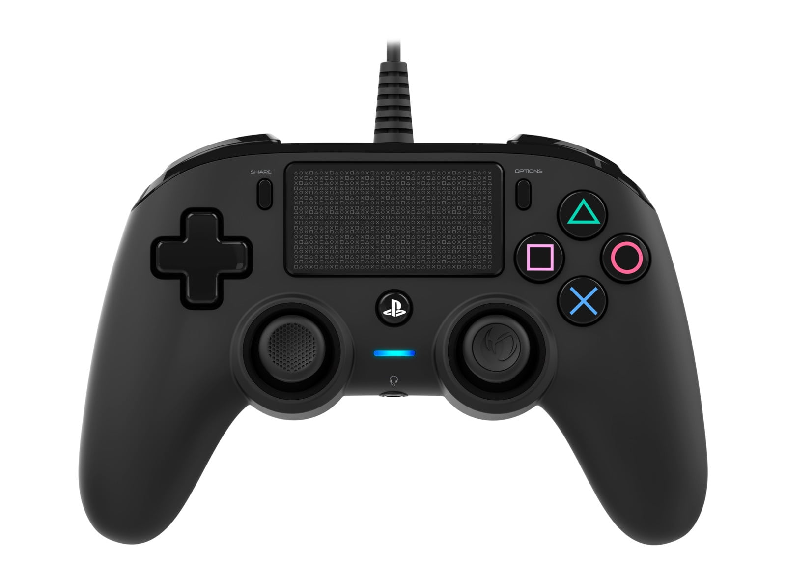 めんめん【12個セット】Nacon Controller Nacon Wired Controller for PlayStation 4 and PC, Black