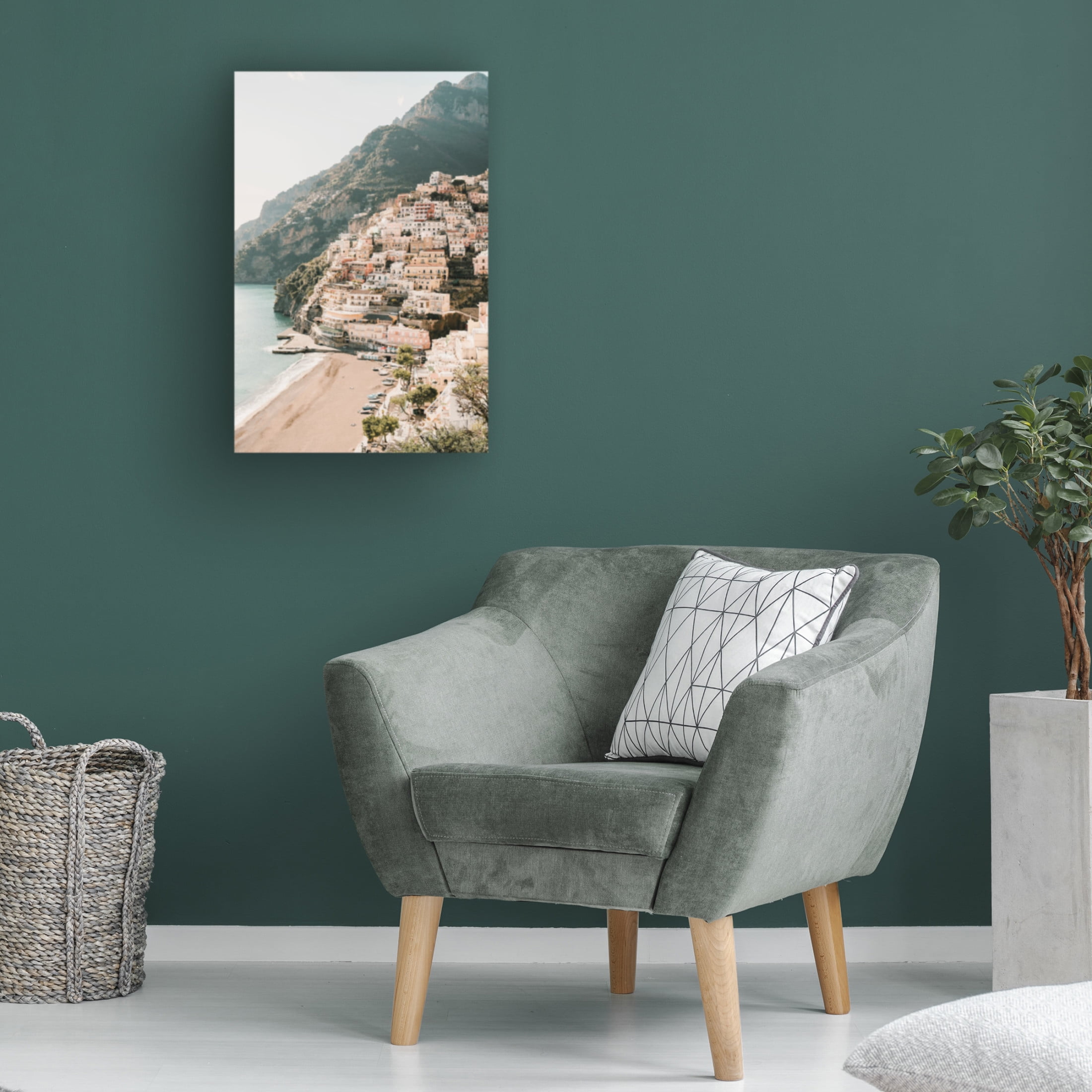 Canvas Wall Art - Krista Broadway 'Cosma' Wall Art for Living Room, Bedroom, or Office Décor by Trademark Fine Art - 30 x 47 Inches