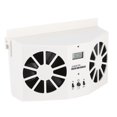 thumbnail image 3 of Air Ventilator, Cooling Fans Angle Adjustable Double Duct Solar And Battery Double Switch Control Solar Cooling Fan Car Air Conditioner  For Car Door Glass, 3 of 8