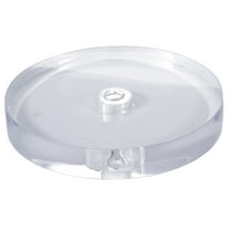 B&P Lamp® 7 Inch Diameter Clear Round Acrylic Break