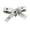 White, variant on Weflink Elegant Wing Hairclip Dark Bows Balletcore Clip Girl Headwear Hair Clip