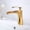 Gold, variant on Bathroom Sink Faucet White Brass Cold and Hot Bathroom Faucet Single Handle Spray Mixer Basin Tap Toilet Sink Water Faucet Crane