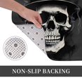 thumbnail image 6 of Pofeuu Magician Hat Skull Print Flannel Doormats Rug16"x24"Rug Washable Doormats Indoor Outdoor Rugs for Layered Front Door Mats, Porch, Kitchen, Entryway, 6 of 7