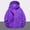 02 Purple, variant on YueHuiYing Men's Lightweight Water Resistant Hooded Pullover with Full Zip Sun Protection for Outdoor Casual Wear