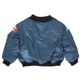 thumbnail image 2 of Up and Away RCAF Canadian Flight Jacket Blue 24 Months, 2 of 3