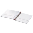 thumbnail image 3 of "Treated Clearvue Locking Slant-D Ring Binder, 3 Rings, 1"" Capacity, 11 X 8.5, White | Bundle of 10 Each", 3 of 3
