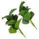 thumbnail image 4 of GOOHOCHY 2pcs simulación planta verde hojas de hojas adornos de hojas artificiales Adornos, 4 of 5
