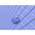 thumbnail image 1 of Ahgly Company Indoor Rectangle Patterned Light Slate Blue Area Rugs, 2' x 5', 1 of 6