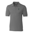 thumbnail image 2 of Men's Cutter & Buck Gray Carolina Panthers Big & Tall Advantage Eco Pique DryTec Tri-Blend Polo, 2 of 3