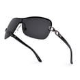 thumbnail image 1 of Gafas de sol OPTOFENDY Y2K sin montura con protección UV negra, 1 of 7